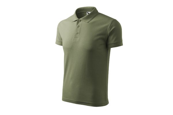 Polokošile pánská Pique Polo 203 khaki obrázek 1