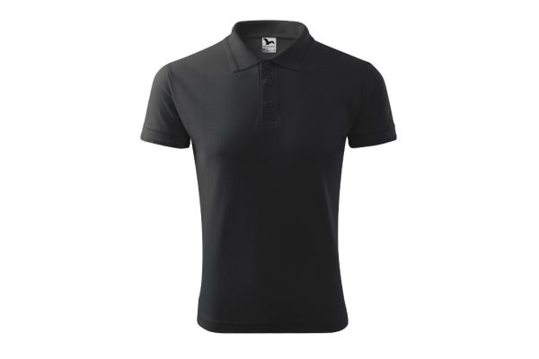 Polokošile pánská Pique Polo 203 antracitový melír obrázek 2
