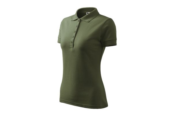 Polokošile dámská Pique Polo 210 khaki obrázek 1
