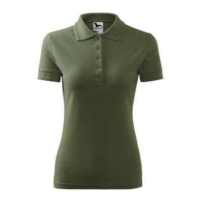 Polokošile dámská Pique Polo 210 khaki obrázek 6840