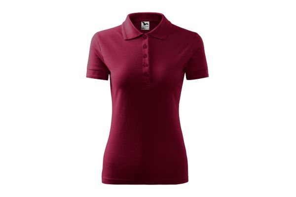 Polokošile dámská Pique Polo 210 garnet obrázek 2