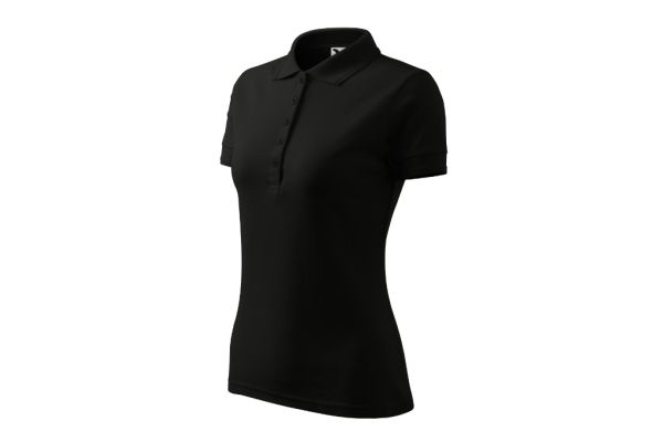 Polokošile dámská Pique Polo 210 černá obrázek 1