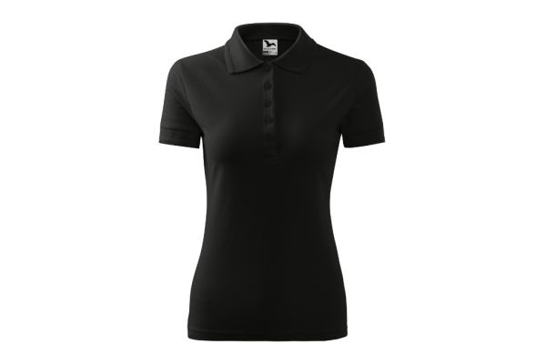 Polokošile dámská Pique Polo 210 černá obrázek 2