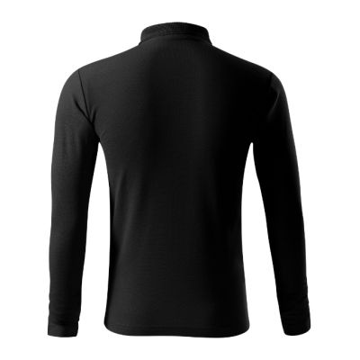 Polokošile pánská Pique Polo LS 221 černá obrázek 3260