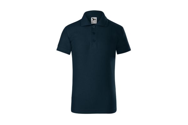 Polokošile dětská Pique Polo 222 námořní modrá obrázek 2
