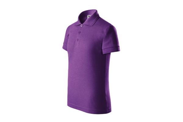 Polokošile dětská Pique Polo 222 fialová obrázek 1