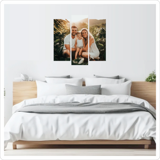 Fotoobraz 3-dílný 90 x 90 cm obrázek 1