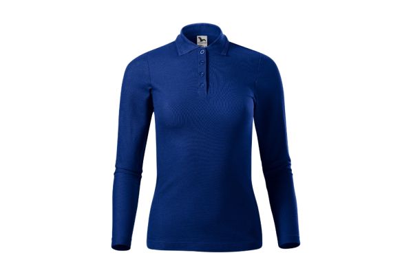 Polokošile dámská Pique Polo LS 231 královská modrá obrázek 2