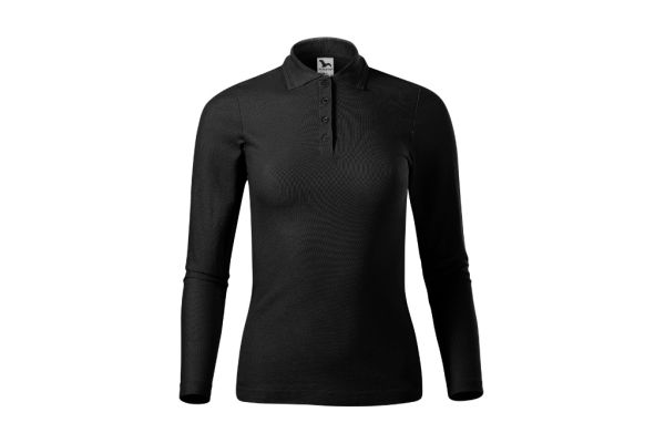 Polokošile dámská Pique Polo LS 231 černá obrázek 2