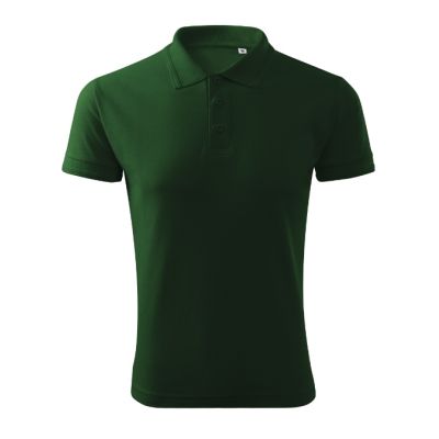 Polokošile pánská Pique Polo Free F03 lahvově zelená obrázek 9440
