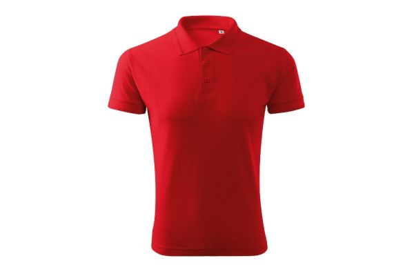 Polokošile pánská Pique Polo Free F03 červená obrázek 2