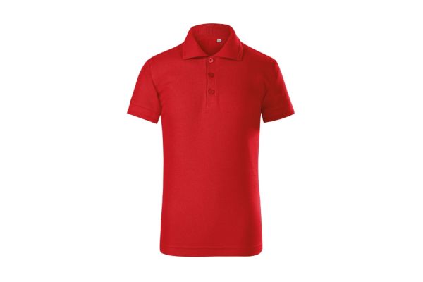 Polokošile dětská Pique Polo Free F22 červená obrázek 2