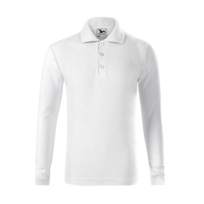 Polokošile dětská Pique Polo LS 241 bílá obrázek 10081