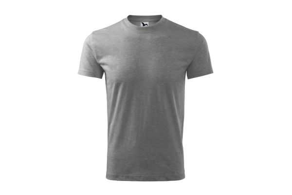 Tričko unisex Classic 101 tmavě šedý melír obrázek 2