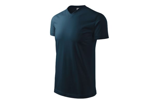 Tričko unisex Heavy V-neck 111 námořní modrá obrázek 1