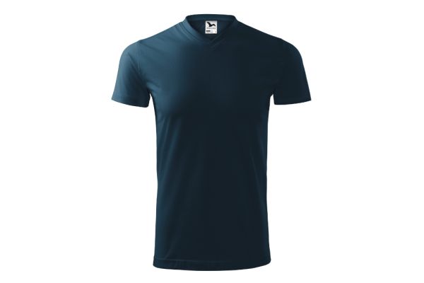 Tričko unisex Heavy V-neck 111 námořní modrá obrázek 2