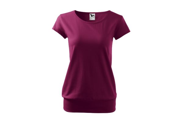 Tričko dámské City 120 fuchsiová obrázek 2