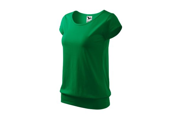 Tričko dámské City 120 středně zelená obrázek 1