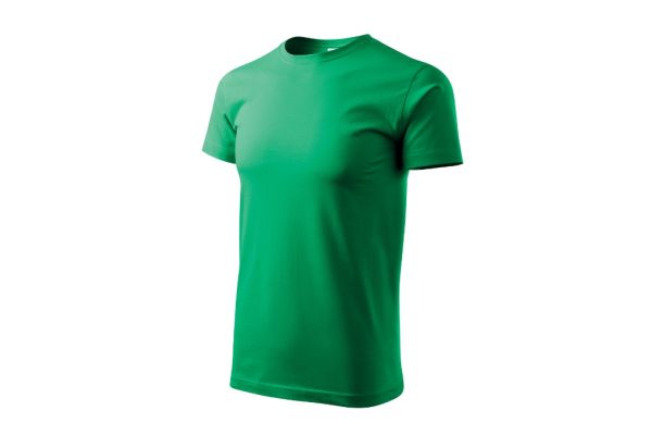 Tričko pánské Basic 129 středně zelená obrázek 1