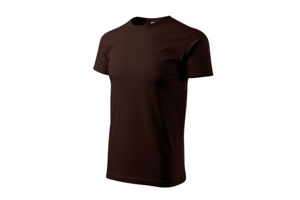 Tričko pánské Basic 129 kávová obrázek 1