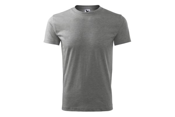 Tričko pánské Classic New 132 tmavě šedý melír obrázek 2