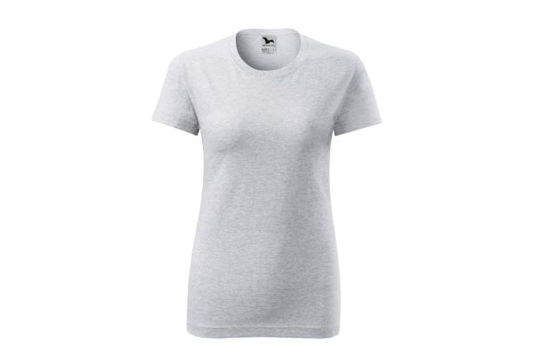Tričko dámské Classic New 133 světle šedý melír obrázek 2
