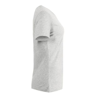 Tričko dámské Basic 134 světle šedý melír obrázek 11826