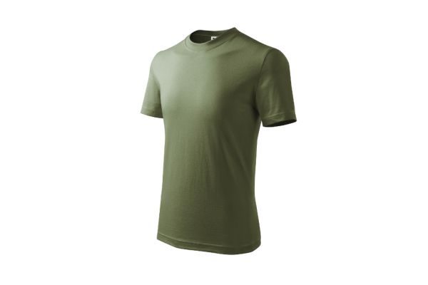 Tričko dětské Basic 138 khaki obrázek 1