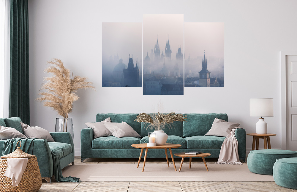 Praha v mlze obrázek 1