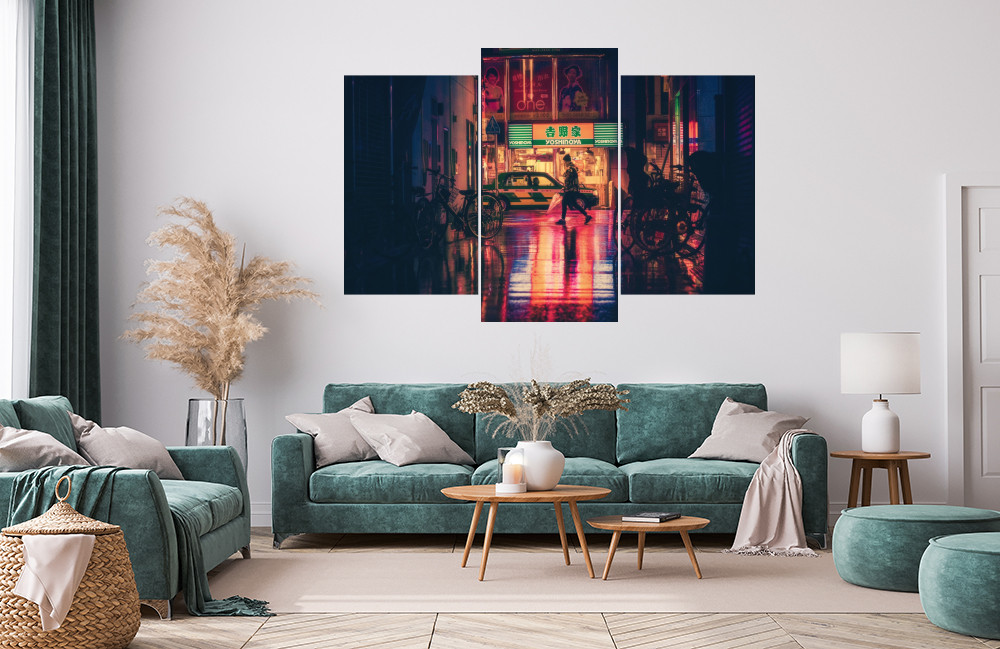 Japonská ulice obrázek 1