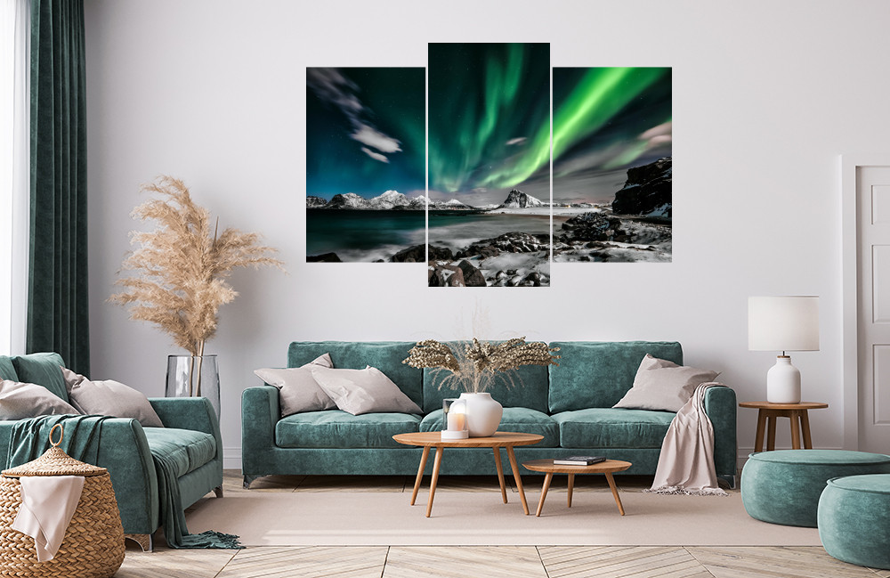 Polární záře obrázek 1