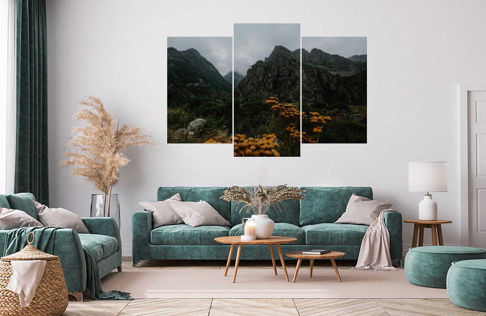 Hory v květu obrázek 1